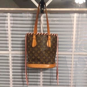 Authentic LV boho bucket bag